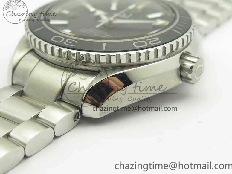 0801 Durable Planet Ocean Professional Ceramic Bezel 42mm 1:1 MK Best Edition Silver Markers On SS Bracelet A 8085